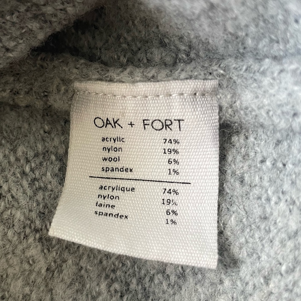 Oak + Fort Turtleneck Tunic Dress - Picture 2 of 2